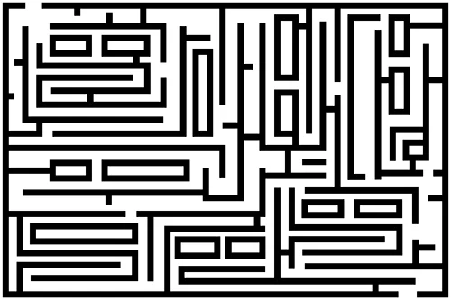 איור של מבוך